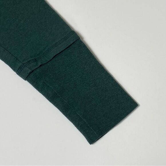 Soft Surroundings Green Cowl Neck Sweater W/ Floral Design On Back Womens Size S - Picture 2 of 15